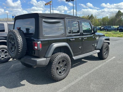 2018 Jeep Wrangler Unlimited Sport S
