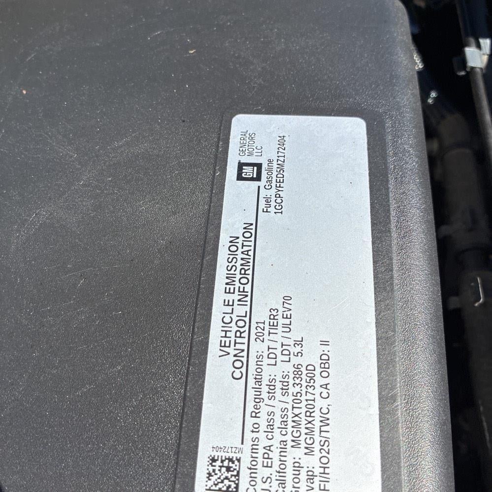 2021 Chevrolet SILVERADO 1500 TRAILBOSSL