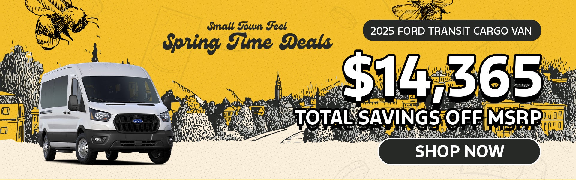 $14,365 off MSRP | 2025 Ford Transit Cargo Van