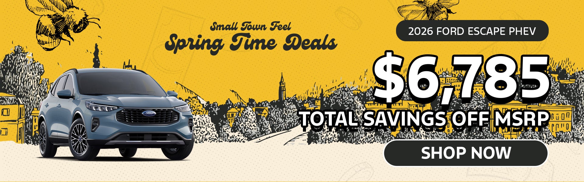 $6,785 off MSRP | 2026 Ford Escape PHEV