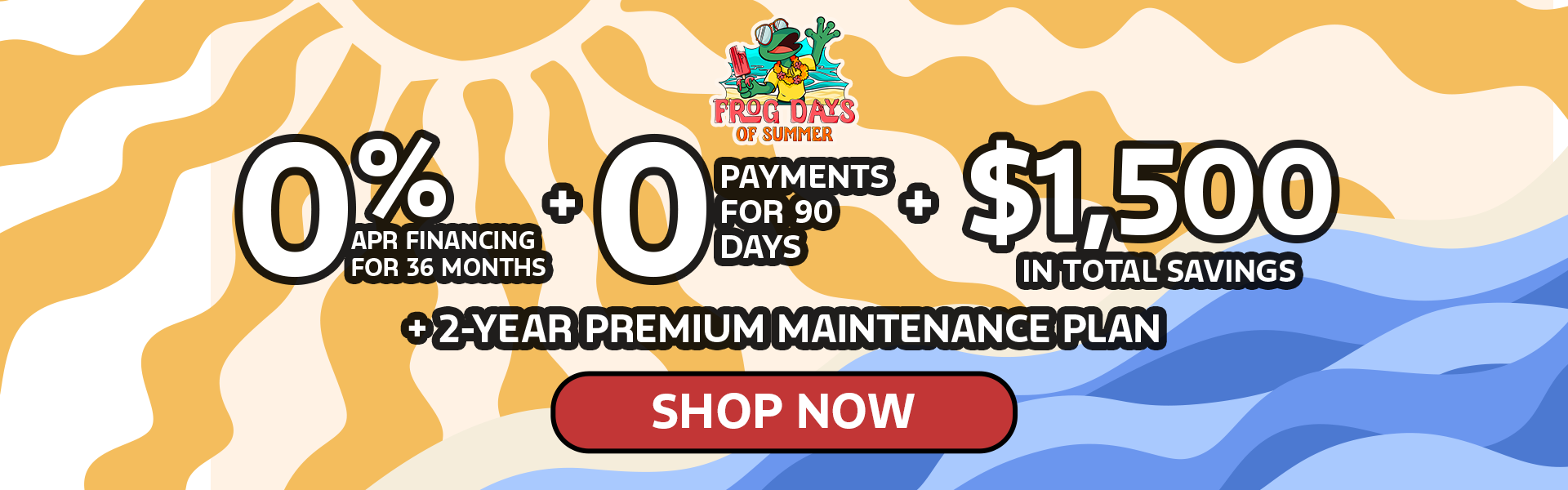 Get 0% APR for 36 Mo + $1,500 in Total Savings!