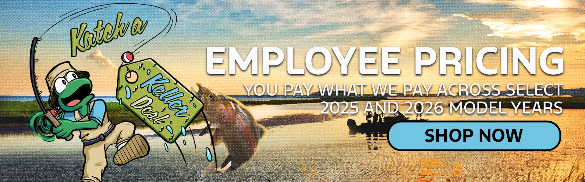 EMPLOYEE PRICING. YOU PAY WHAT WE PAY.