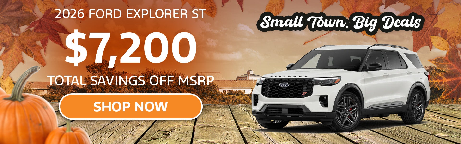 $7,2000 off MSRP | 2026 Ford Explorer